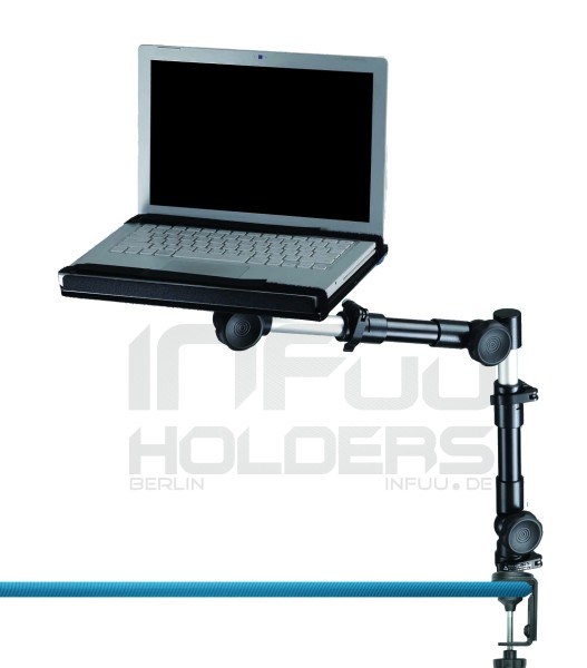 Tisch-Halterung für Notebook Laptop Netbook Auto LKW Metall Alu stabil massiv