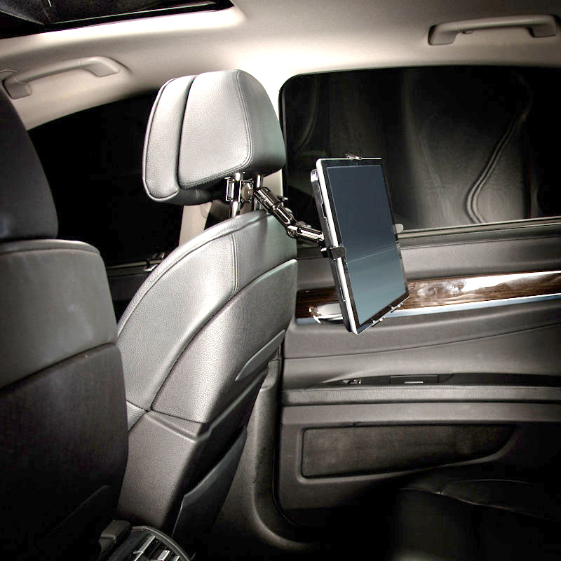 Universal Auto Pad Halter Kopfstützen Tablet iPad Halterung 360° HR GRIP  T5-3790