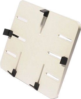 Tisch-Platte 300x210 weiß 1/4" Gewinde für iPad Tablet PC 015-P1 Halteplatte