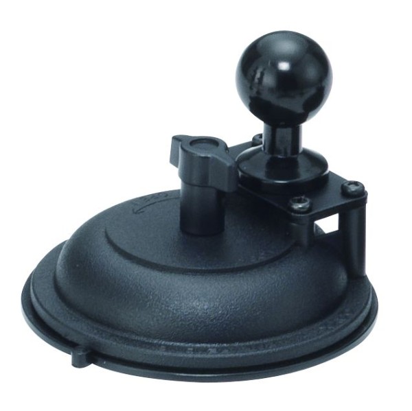 Suction Cup Ball Adapter with ø90 mm suction pad for smooth surface.