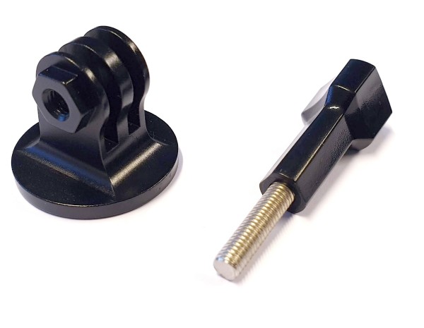 Magnethalterung gummiert 66mm 1/4" Foto Gewinde GoPro kompatible Halterung 
